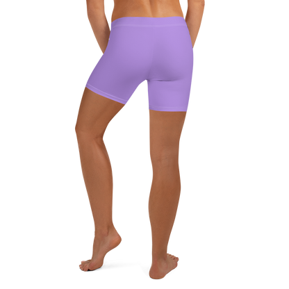 Michigan Upper Peninsula Tight Shorts (w/ UP Outline) | Lavender