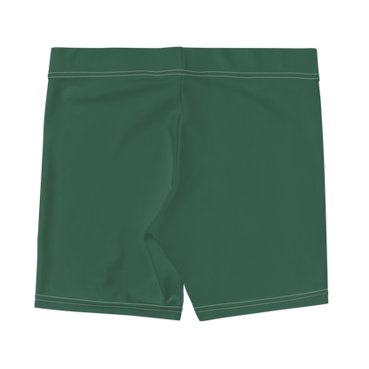 Michigan Upper Peninsula Tight Shorts (w/ UP Outline) | Ginger Ale Green