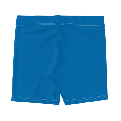 Michigan Upper Peninsula Tight Shorts (w/ UP Outline) | Azure