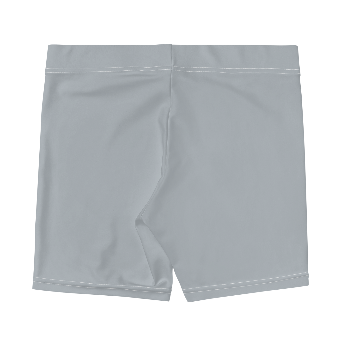 Michigan Upper Peninsula Tight Shorts (w/ UP Outline) | Silver