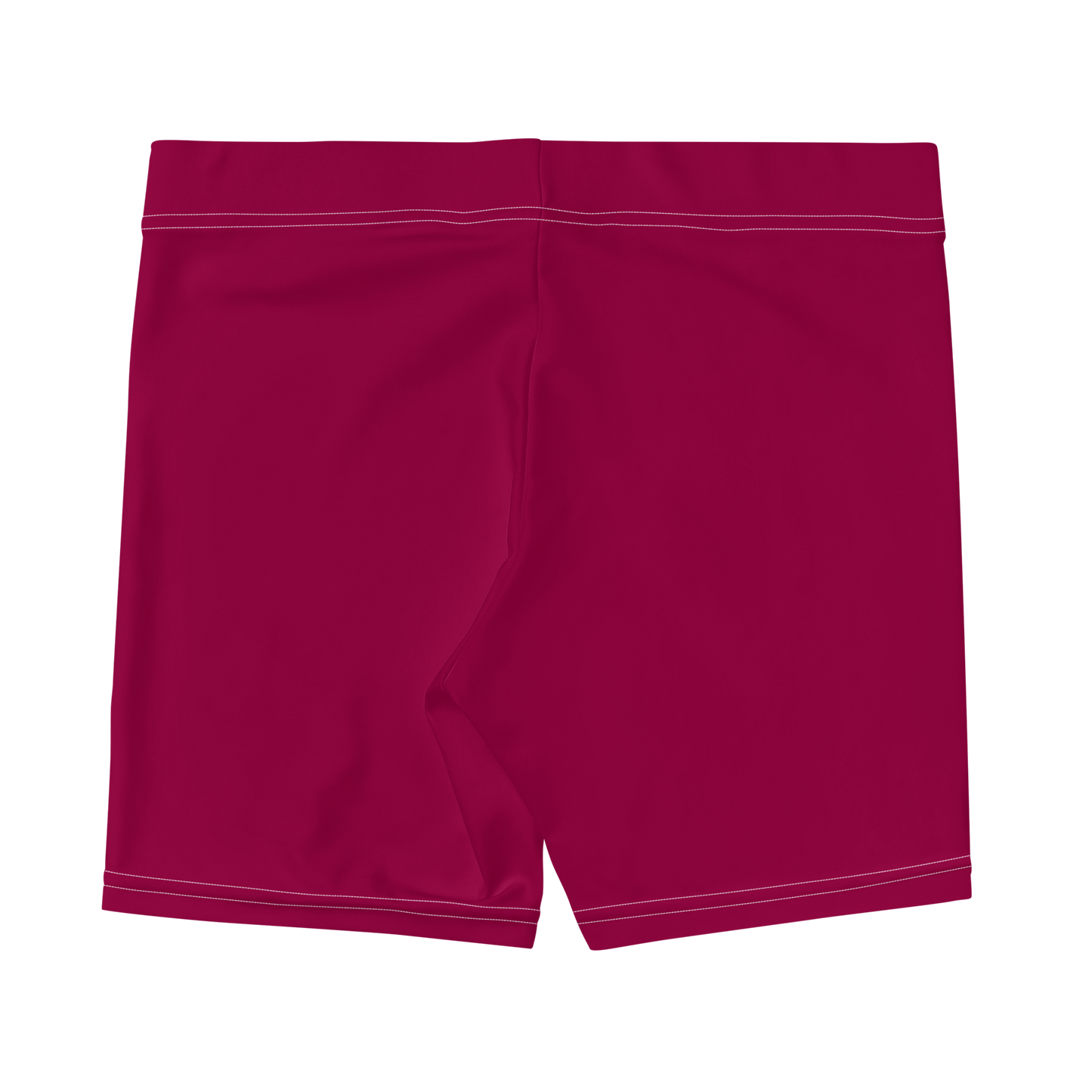 Michigan Upper Peninsula Tight Shorts (w/ UP Outline) | Burgandy