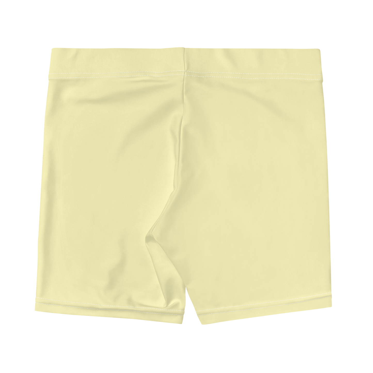 Michigan Upper Peninsula Tight Shorts (w/ UP Outline) | Canary Yellow