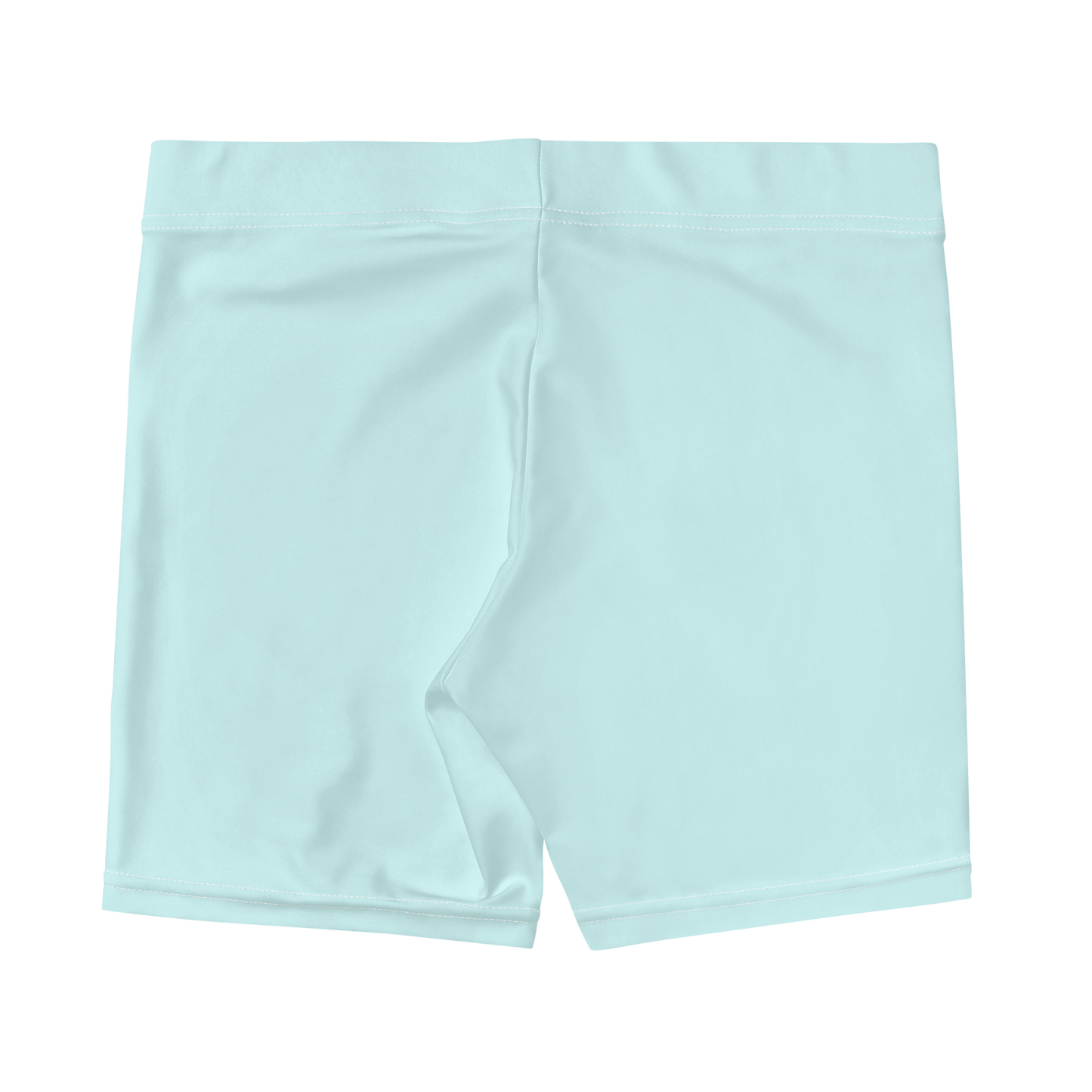 Michigan Upper Peninsula Tight Shorts (w/ UP Outline) | Cyan