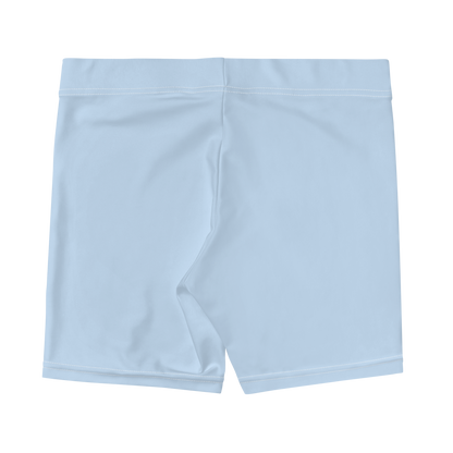 Michigan Upper Peninsula Tight Shorts (w/ UP Outline) | Light Blue