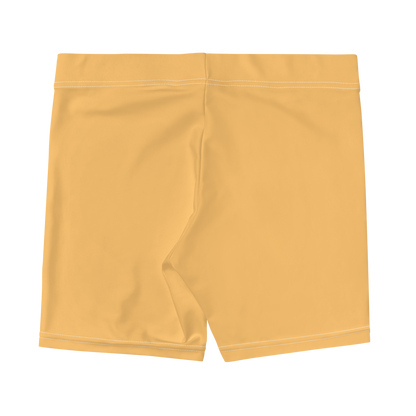 Michigan Upper Peninsula Tight Shorts (w/ UP Outline) | Apricot