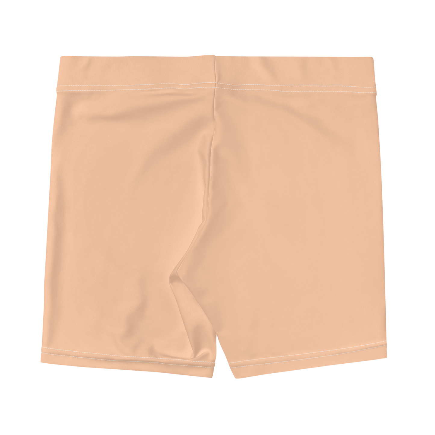 Michigan Upper Peninsula Tight Shorts (w/ UP Outline) | Peach