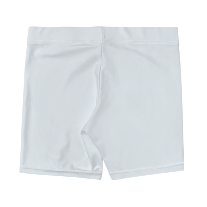 Michigan Upper Peninsula Tight Shorts (w/ UP Outline) | Gossy White