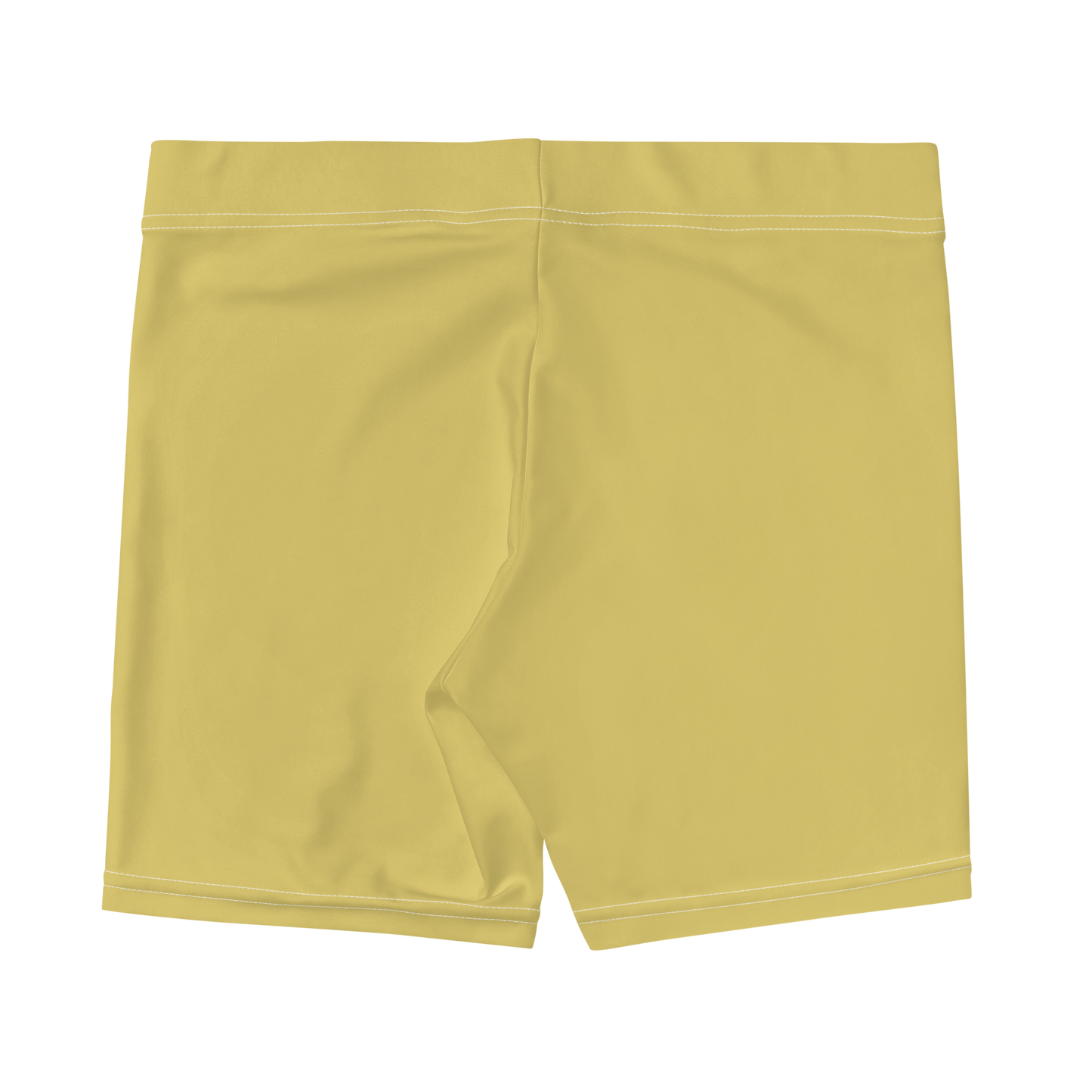 Michigan Upper Peninsula Tight Shorts (w/ UP Outline) | Plum Yellow