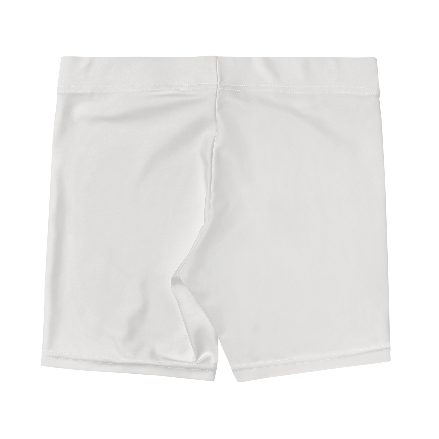 Michigan Upper Peninsula Tight Shorts (w/ UP Outline) | Birch Bark White