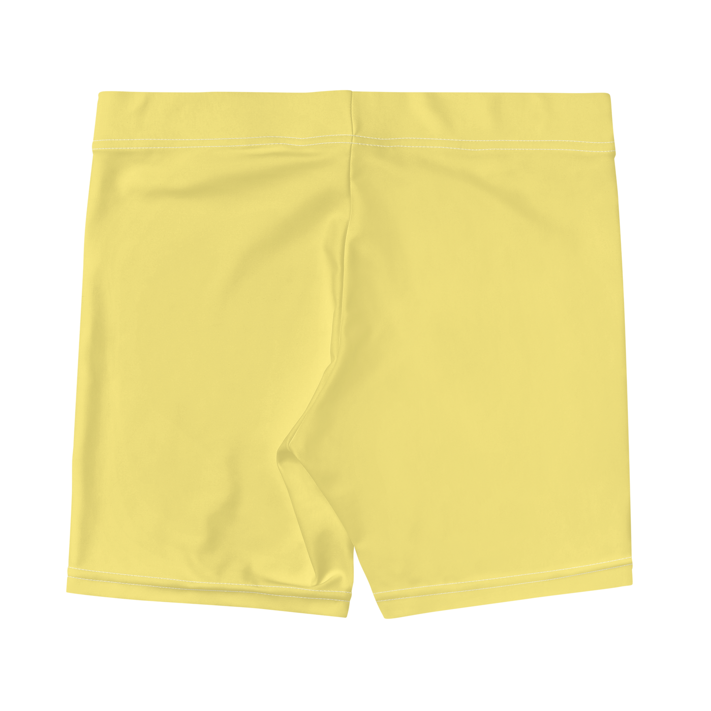 Michigan Upper Peninsula Tight Shorts (w/ UP Outline) | Cherry Yellow