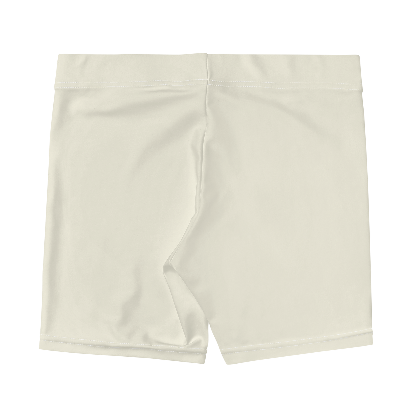 Michigan Upper Peninsula Tight Shorts (w/ UP Outline) | Ivory White