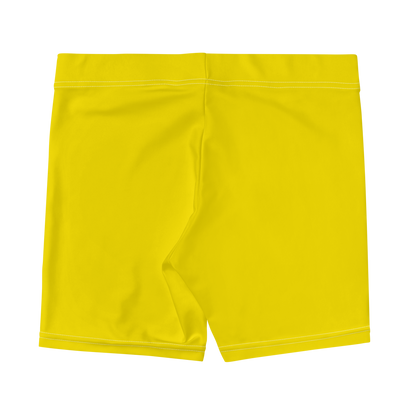 Michigan Upper Peninsula Tight Shorts (w/ UP Outline) | Gadsden Yellow