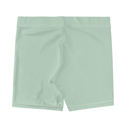 Michigan Upper Peninsula Tight Shorts (w/ UP Outline) | Sea Green