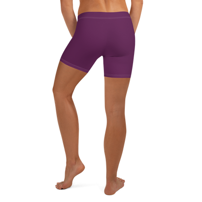 Michigan Upper Peninsula Tight Shorts (w/ UP Outline) | Tyrian Purple