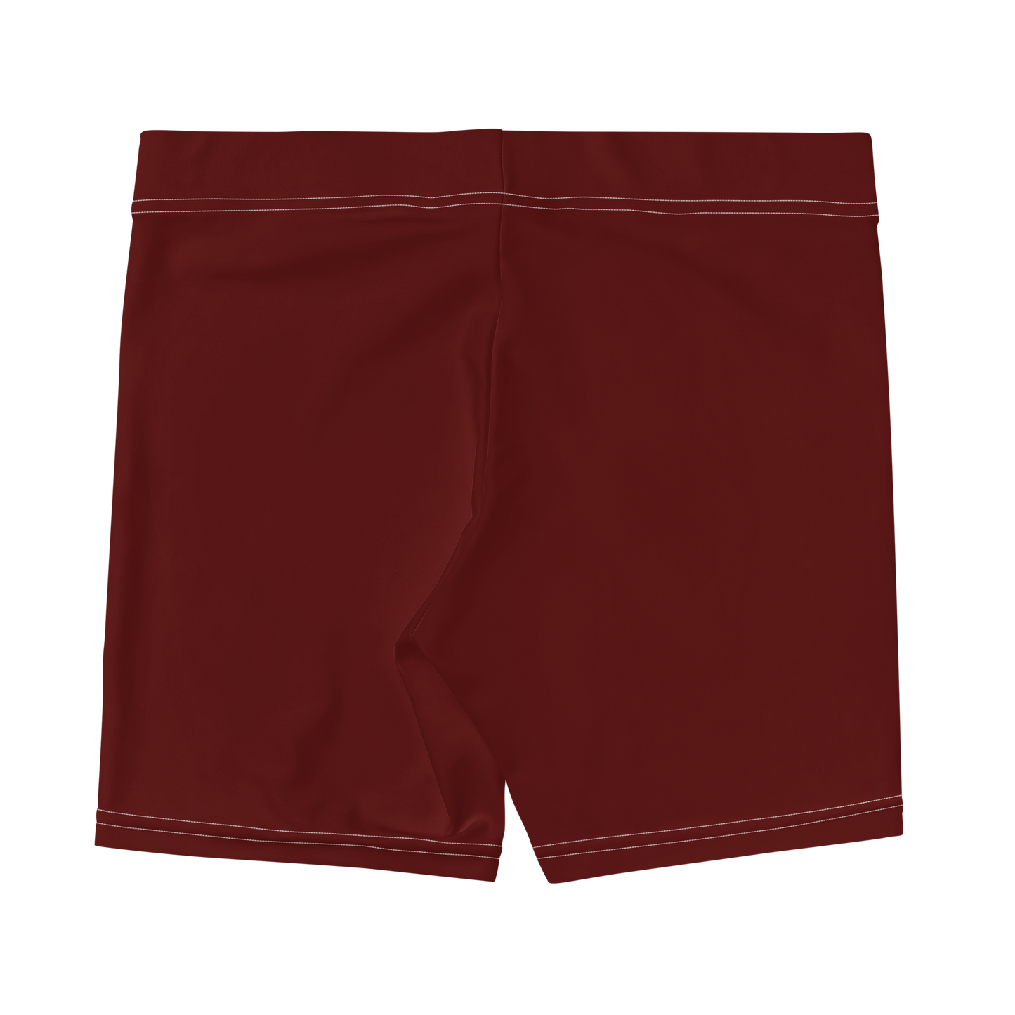 Michigan Upper Peninsula Tight Shorts (w/ UP Outline) | Cherrywood Color