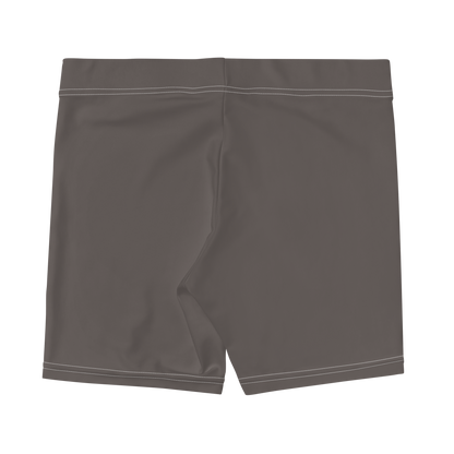 Michigan Upper Peninsula Tight Shorts (w/ UP Outline) | Warren Tank Grey