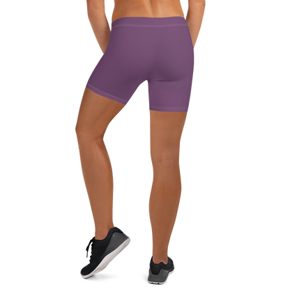 Michigan Upper Peninsula Tight Shorts (w/ UP Outline) | Plum