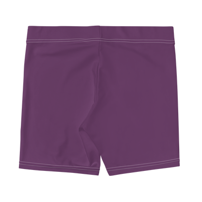 Michigan Upper Peninsula Tight Shorts (w/ UP Outline) | Plum