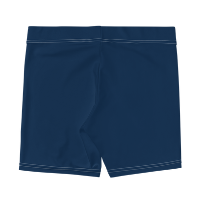 Michigan Upper Peninsula Tight Shorts (w/ UP Outline) | Navy