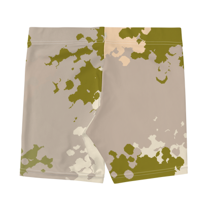 Michigan Upper Peninsula Tight Shorts (w/ UP Outline) | Rosy Mound Camo