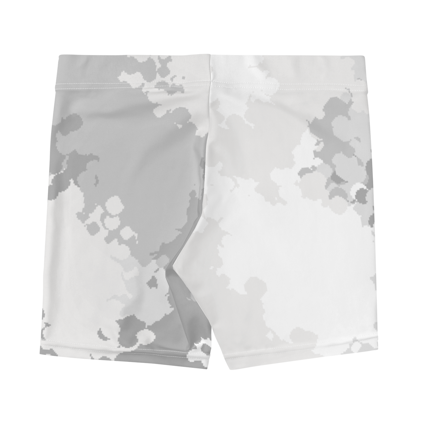Michigan Upper Peninsula Tight Shorts (w/ UP Outline) | Snow Camo