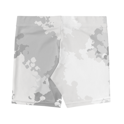 Michigan Upper Peninsula Tight Shorts (w/ UP Outline) | Snow Camo