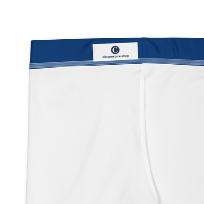 Michigan Upper Peninsula Tight Shorts (w/ UP Outline) | Dearborn Blue