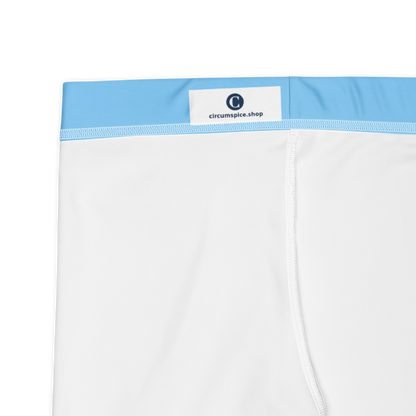 Michigan Upper Peninsula Tight Shorts (w/ UP Outline) | DTW Blue