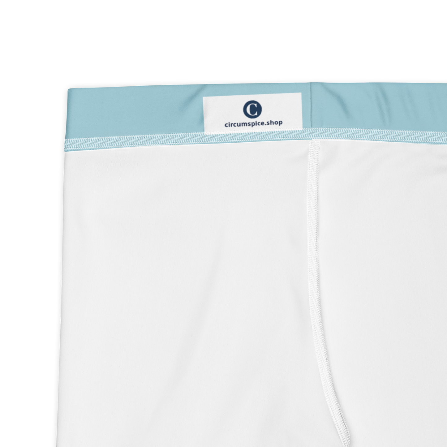 Michigan Upper Peninsula Tight Shorts (w/ UP Outline) | '58 Caddie Blue