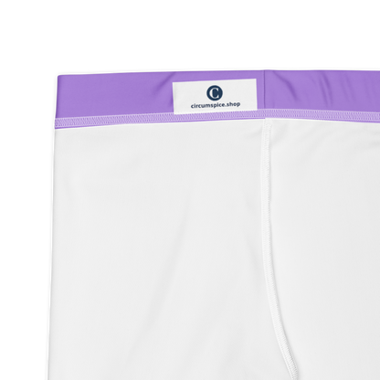 Michigan Upper Peninsula Tight Shorts (w/ UP Outline) | Lavender