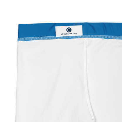 Michigan Upper Peninsula Tight Shorts (w/ UP Outline) | Azure