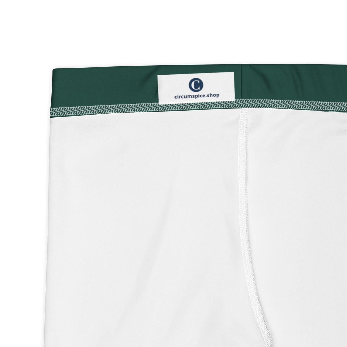 Michigan Upper Peninsula Tight Shorts (w/ UP Outline) | Laconic Green