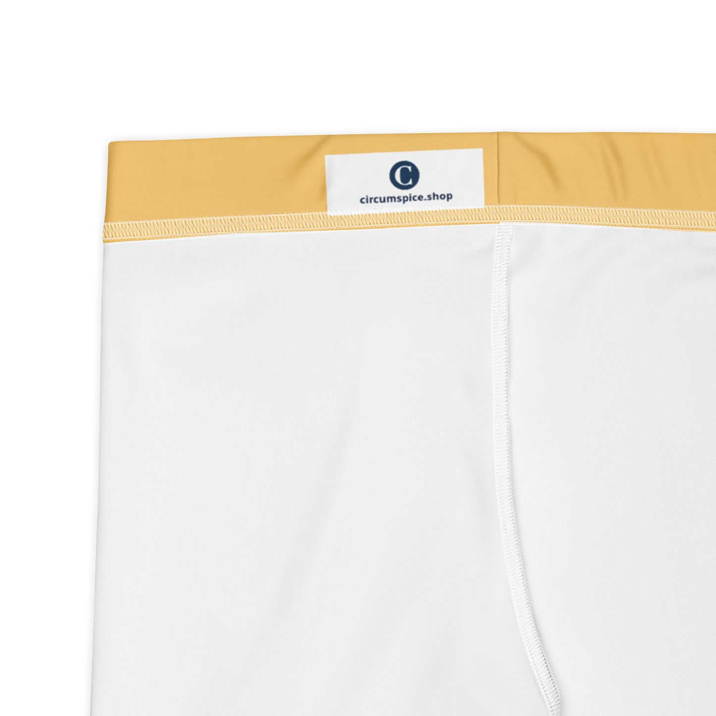 Michigan Upper Peninsula Tight Shorts (w/ UP Outline) | Citrine