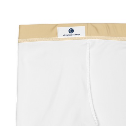 Michigan Upper Peninsula Tight Shorts (w/ UP Outline) | Maple Color