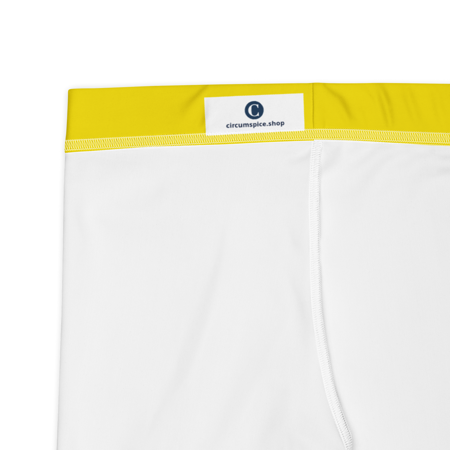 Michigan Upper Peninsula Tight Shorts (w/ UP Outline) | Gadsden Yellow