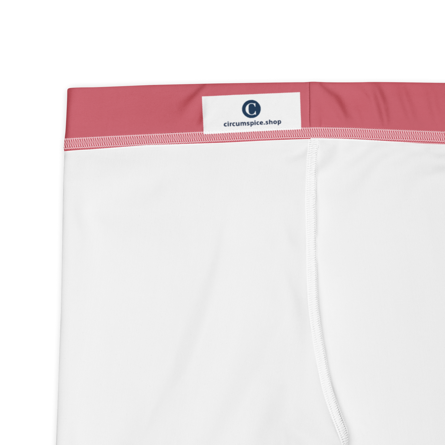 Michigan Upper Peninsula Tight Shorts (w/ UP Outline) | Watermelon Pink