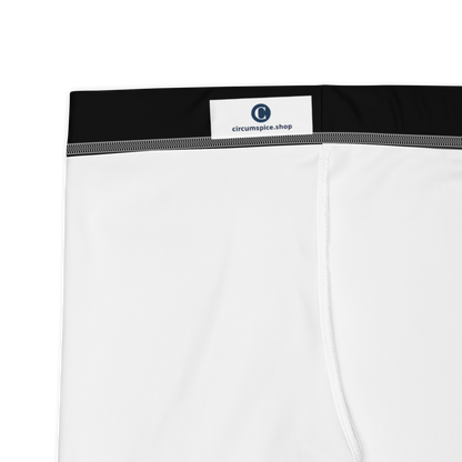 Michigan Upper Peninsula Tight Shorts (w/ UP Outline) | Black