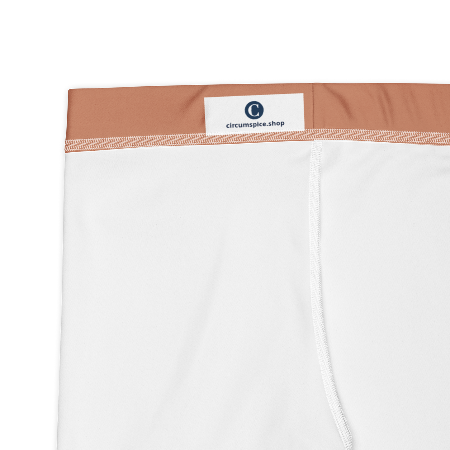 Michigan Upper Peninsula Tight Shorts (w/ UP Outline) | Copper Gold