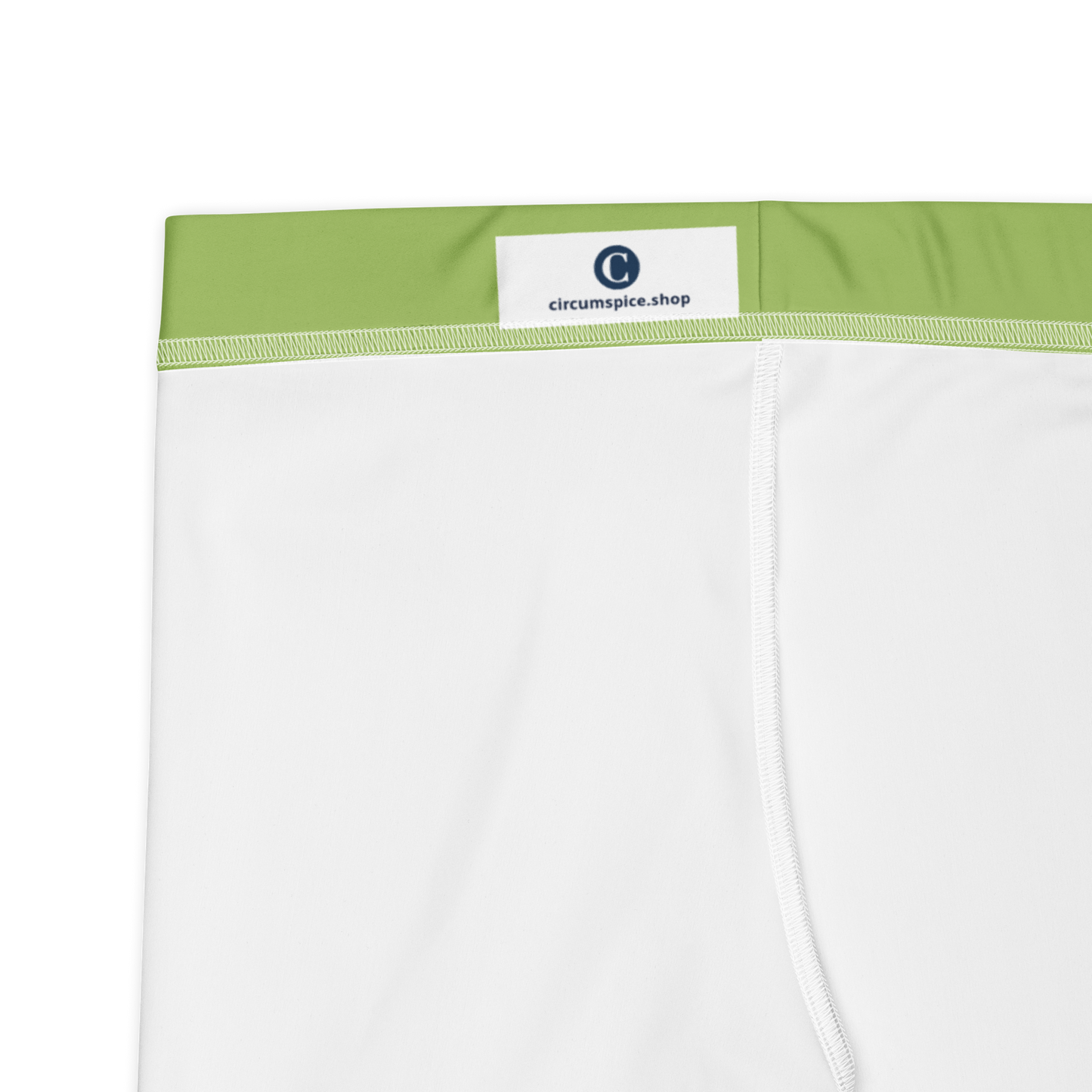Michigan Upper Peninsula Tight Shorts (w/ UP Outline) | Gooseberry Green