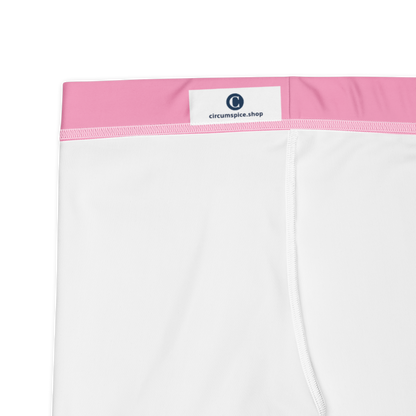 Michigan Upper Peninsula Tight Shorts (w/ UP Outline) | '67 Caddie Pink