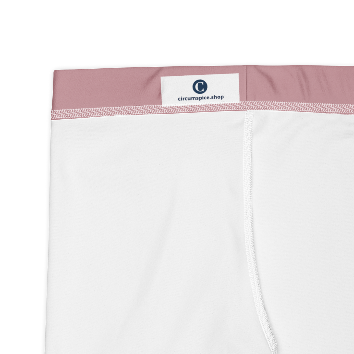 Michigan Upper Peninsula Tight Shorts (w/ UP Outline) | Cherry Blossom Pink