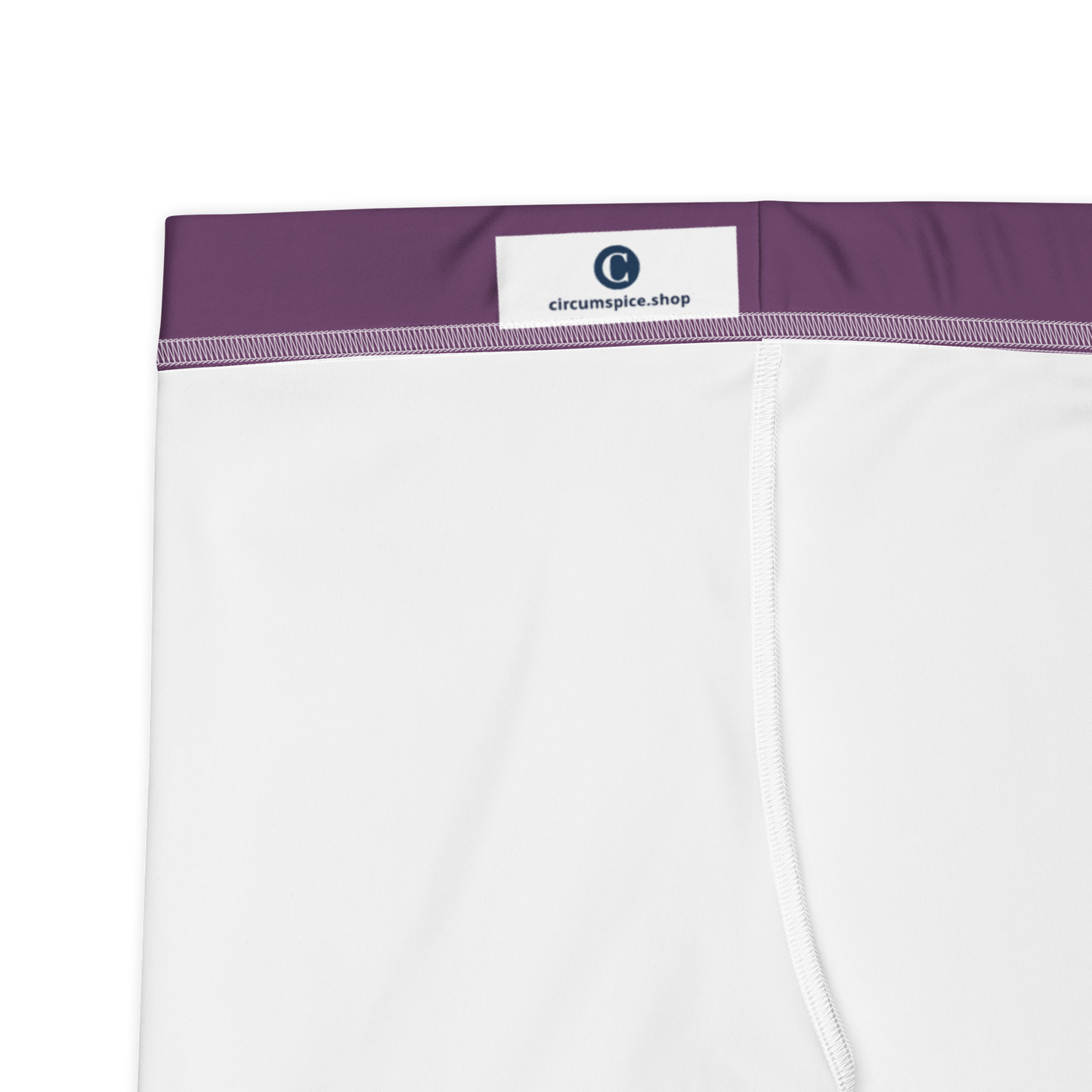 Michigan Upper Peninsula Tight Shorts (w/ UP Outline) | Plum