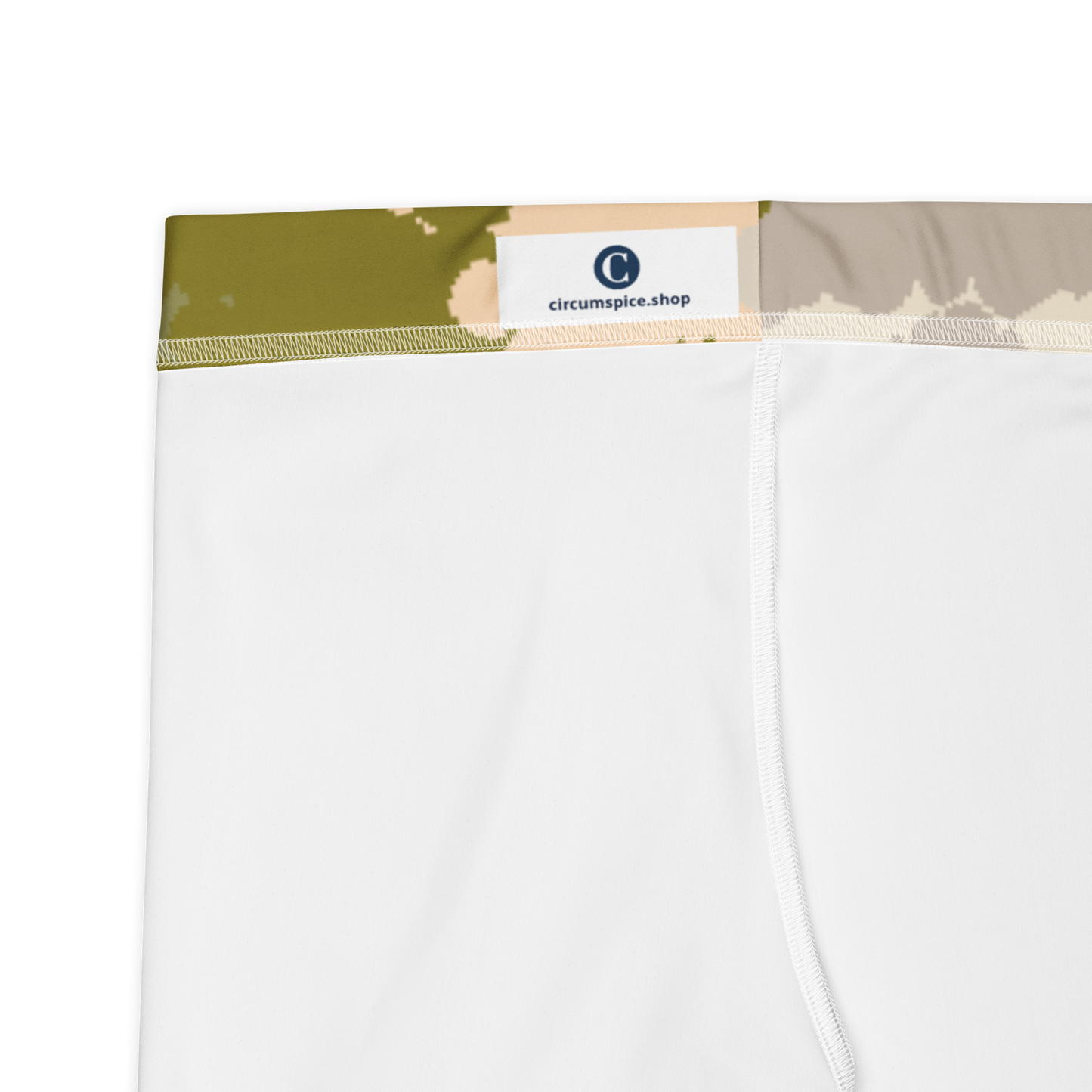 Michigan Upper Peninsula Tight Shorts (w/ UP Outline) | Rosy Mound Camo