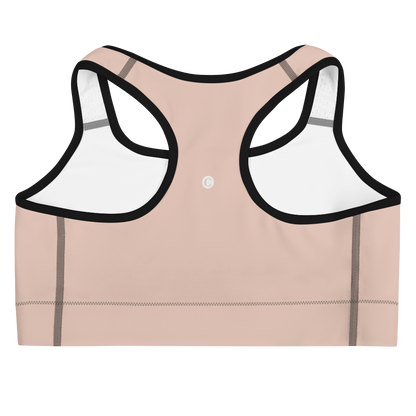 Michigan Upper Peninsula Sports Bra (w/ UP USA Flag) | Rose Gold