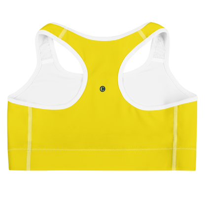 Michigan Upper Peninsula Sports Bra (w/ UP USA Flag) | Gadsden Yellow