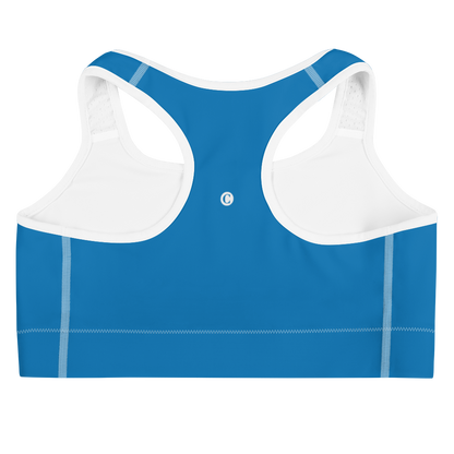 Michigan Upper Peninsula Sports Bra (w/ UP Outline ) | Azure