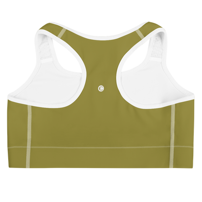 Michigan Upper Peninsula Sports Bra (w/ UP Outline) | Scrub Gold