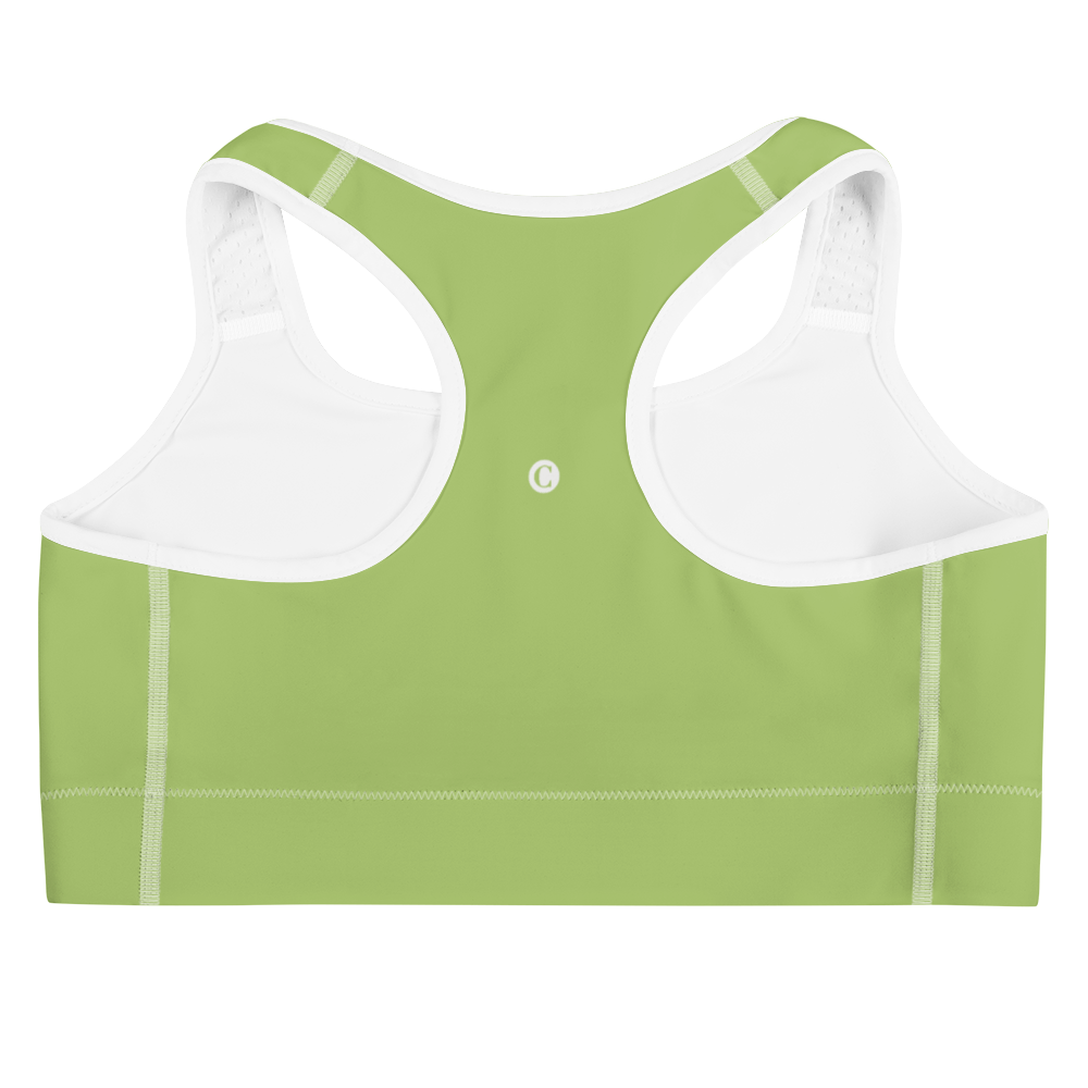 Michigan Upper Peninsula Sports Bra (w/ UP Outline) | Gooseberry Green