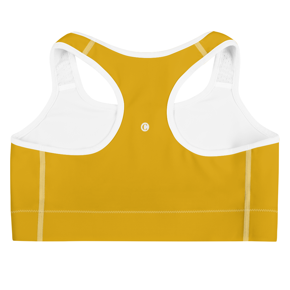 Michigan Upper Peninsula Sports Bra (w/ UP Outline) | Gold Bullion