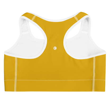 Michigan Upper Peninsula Sports Bra (w/ UP Outline) | Gold Bullion